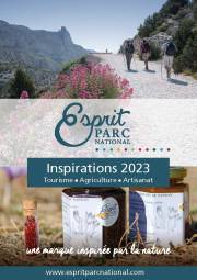 Couverture guide Esprit parc national - Inspirations 2023 © OFB - Le Passe Muraille