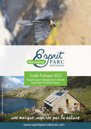 Couverture guide pratique Esprit parc national - Mercantour, 2023 © DR Parc national du Mercantour